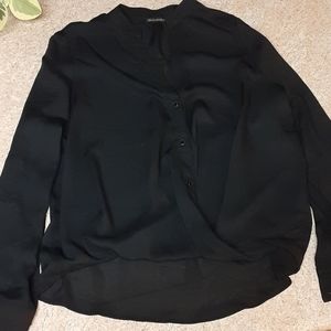 Long sleeve button down blouse